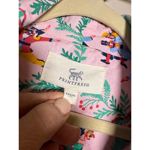 Printfresh Nutcracker Dreams Luna Robe Ballet Pink Sz. XXS/XS - Picture 5 of 10